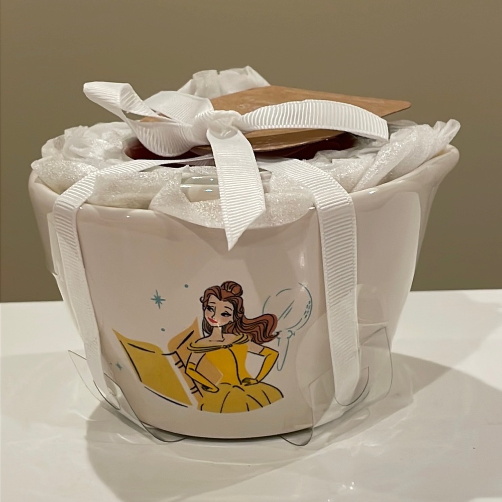 Rae Dunn x Disney Princess ( Belle, Cinderella, Ariel, Tiana) Measuring Cup Set